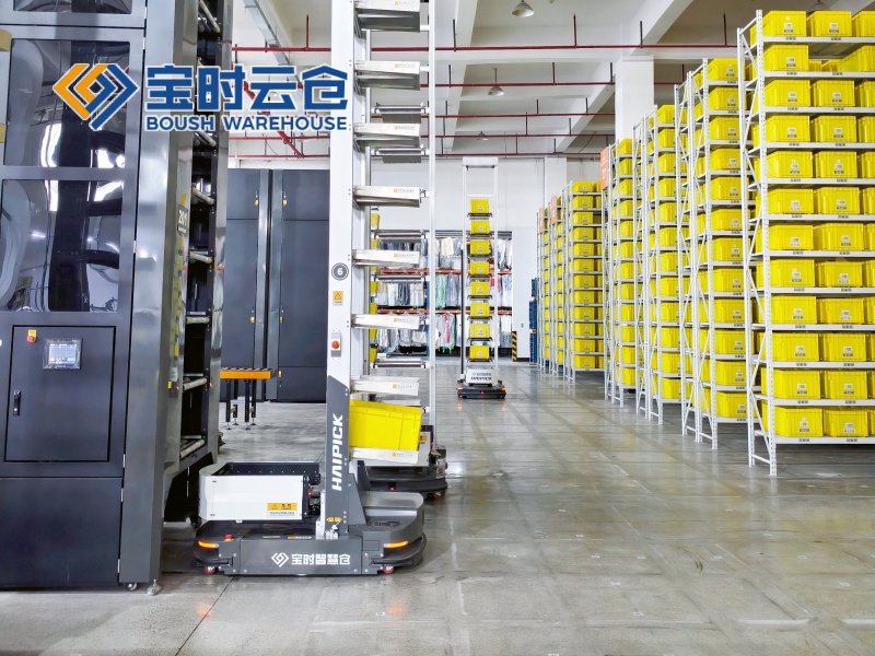 成都智慧云仓-机器人分拣+打包+发货